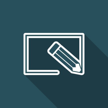 Özelleştirilmiş proje - Minimal vektör düz simgesi