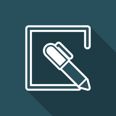 Özelleştirilmiş hizmetler düz - vektör simgesi