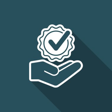 Servis teklifi - onay en iyi seçenek - Minimal simgesi