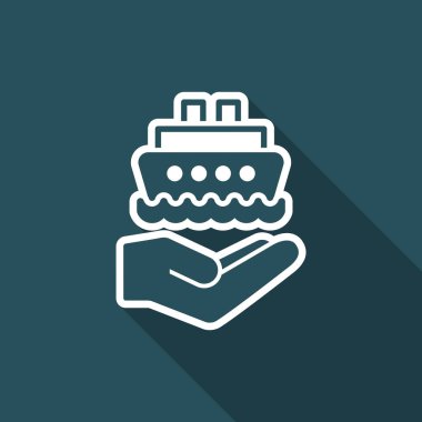 Gemi Hizmetleri - Minimal simgesi