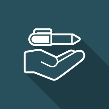 Kalem - Minimal modern simgesi