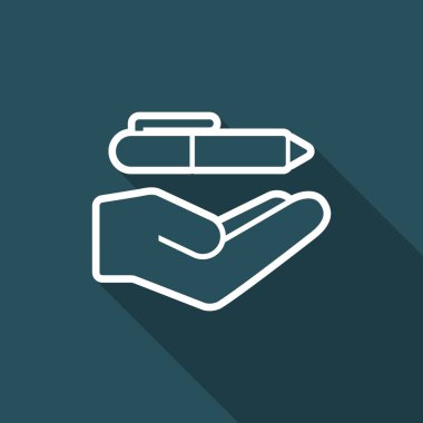 Kalem - Minimal modern simgesi