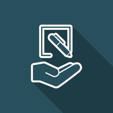 Proje Tasarım - düz vektör simgesi