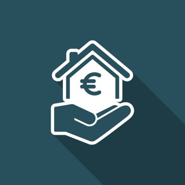 Ev maliyet Icon - Euro