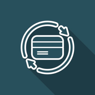 İstikrarlı bankacılık hizmetleri - vektör web simgesi