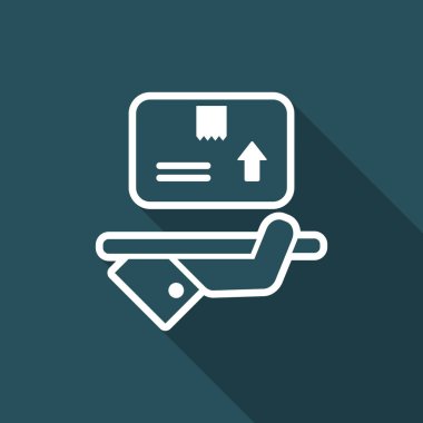 En iyi Dağıtım Hizmetleri - vektör web simgesi