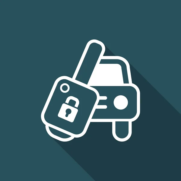 Car key - Vector icon — Stock Vector