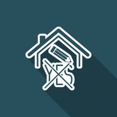 Gayrimenkul veya otel konsepti - istemci kararı - Vect onaylamak