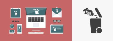 Atık toplama simgesini ayır