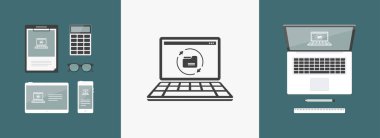 Updates klasöründeki - düz en az simgesi