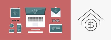 Banka Icon - ince serisi