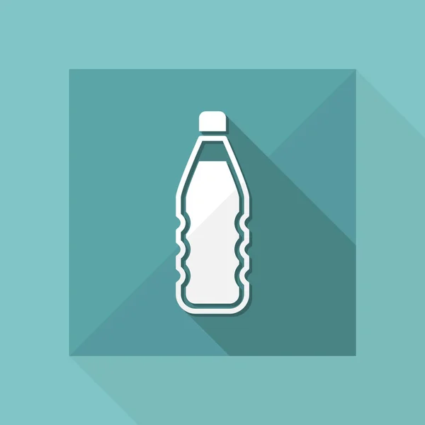 Vectorillustratie van vloeibare fles — Stockvector
