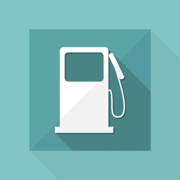 Ilustración vectorial del icono de combustible aislado único — Vector de stock