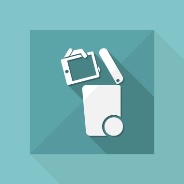 Atık toplama simgesini ayır