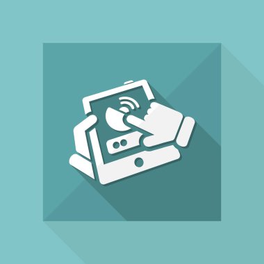 anten bağlantısını Tablet