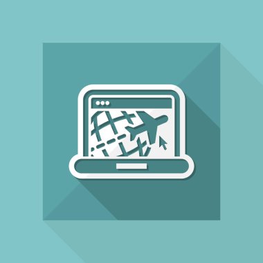 seyahat web ajansı simgesi