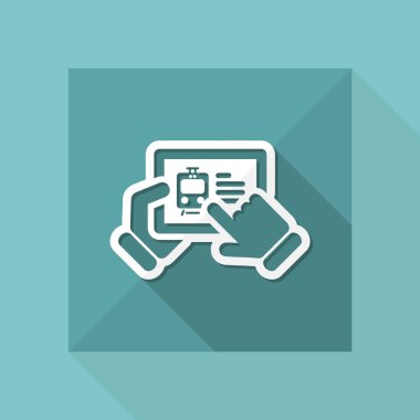 Seyahat Acentası Web sitesinde tablet