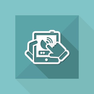 anten bağlantısını Tablet