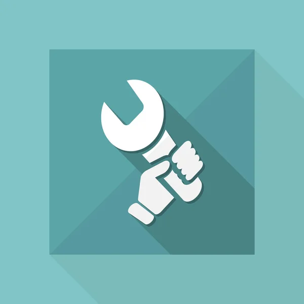 Worker concept symbol icon — Stock Vector