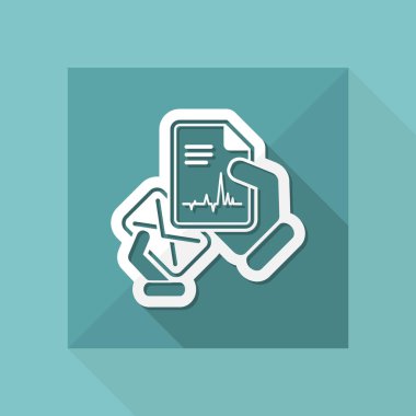 Tıbbi bir belgeyle posta