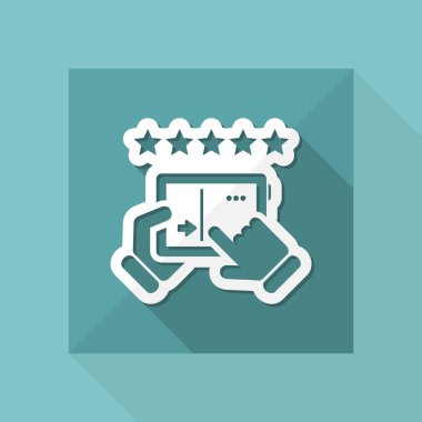 Tablet simgesi. En çok oy alanlar.