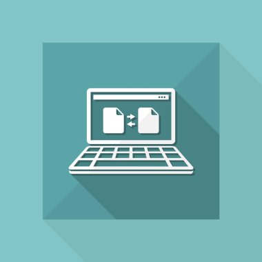 Alım Satım - düz dosya en az simgesi