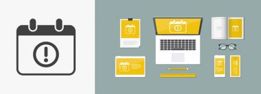 Takvim uyarı simgesi