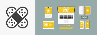 tıbbi sıva simgesi