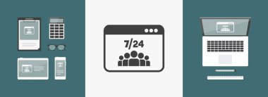 7/24 web takım simgesi