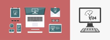 Bilgisayar Servisi simgesini