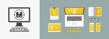 Web kurye Servisi simgesini