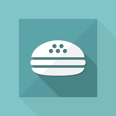 Restoran sandviç simgesi