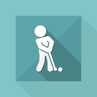 Tek golf simgesi