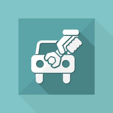 Araba yardım Hizmetleri simgesi