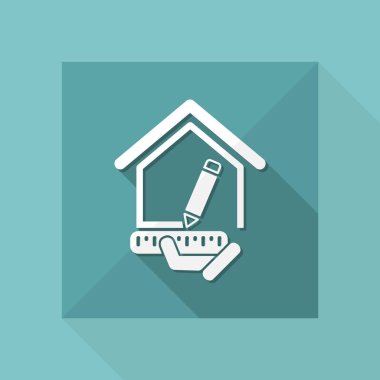 Tasarım ev simgesinin