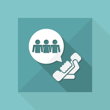 Telefon grup simgesi