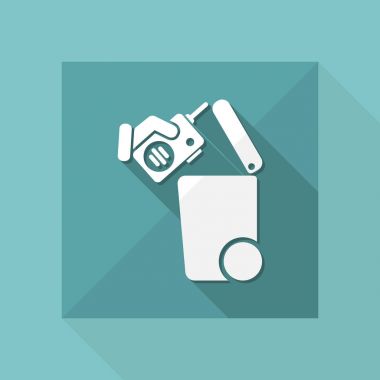 Atık toplama simgesini ayır