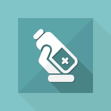 Pil simgesi illüstrasyon