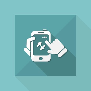 Smartphone basit simgesi