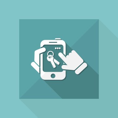 Smartphone basit simgesi