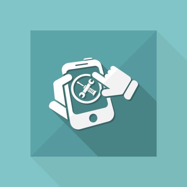 Smartphone basit simgesi