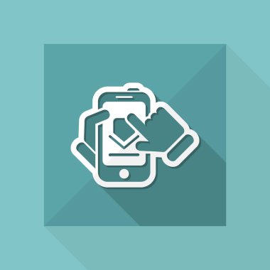 Smartphone basit simgesi