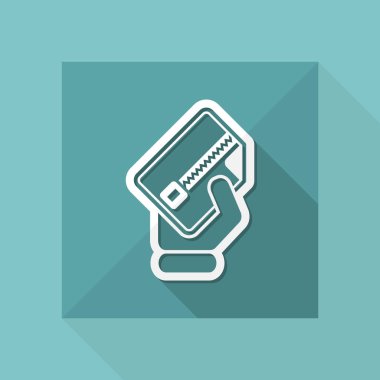 Sıkıştırılmış klasör simgesi