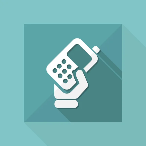 Diseño del icono del teléfono — Vector de stock