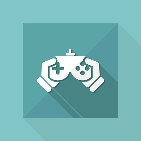 Icono de un solo videojuego — Archivo Imágenes Vectoriales