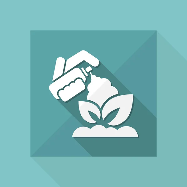 Icono de cuidado vegetal — Vector de stock