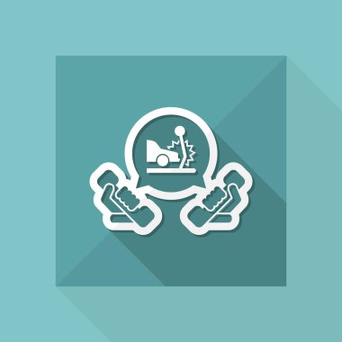 Yol yardımı illüstrasyon