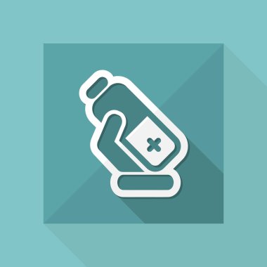 Pil simgesi illüstrasyon