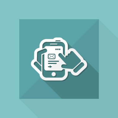 Smartphone basit simgesi