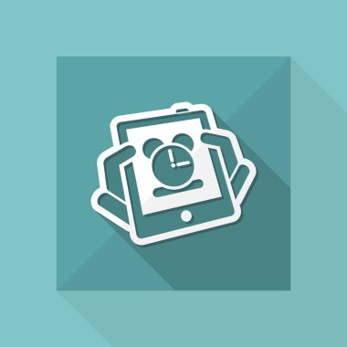 Tablet basit simgesi